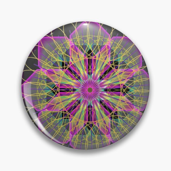 Artikelvorschau, Regenbogen-Blumen-geometrischer Torus entworfen und verkauft von BelAnnGrey.
