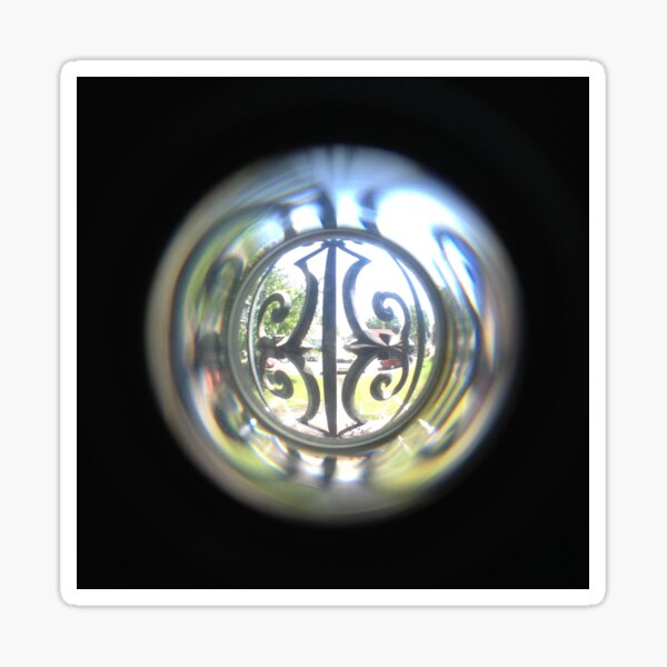 Through the Peephole Sticker