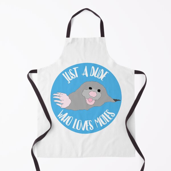 Item preview, Dude Who Loves Moles designed and sold by RevolutionInPaint.