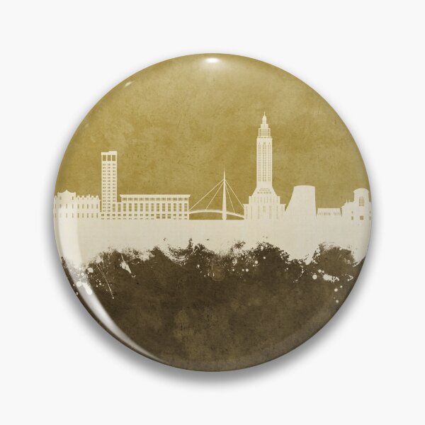 Item preview, Le Havre France Skyline designed and sold by ArtPrints.