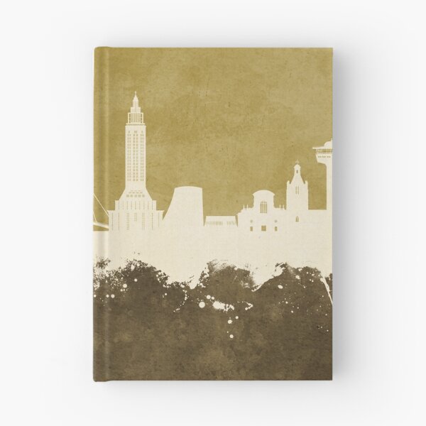 Item preview, Le Havre France Skyline designed and sold by ArtPrints.