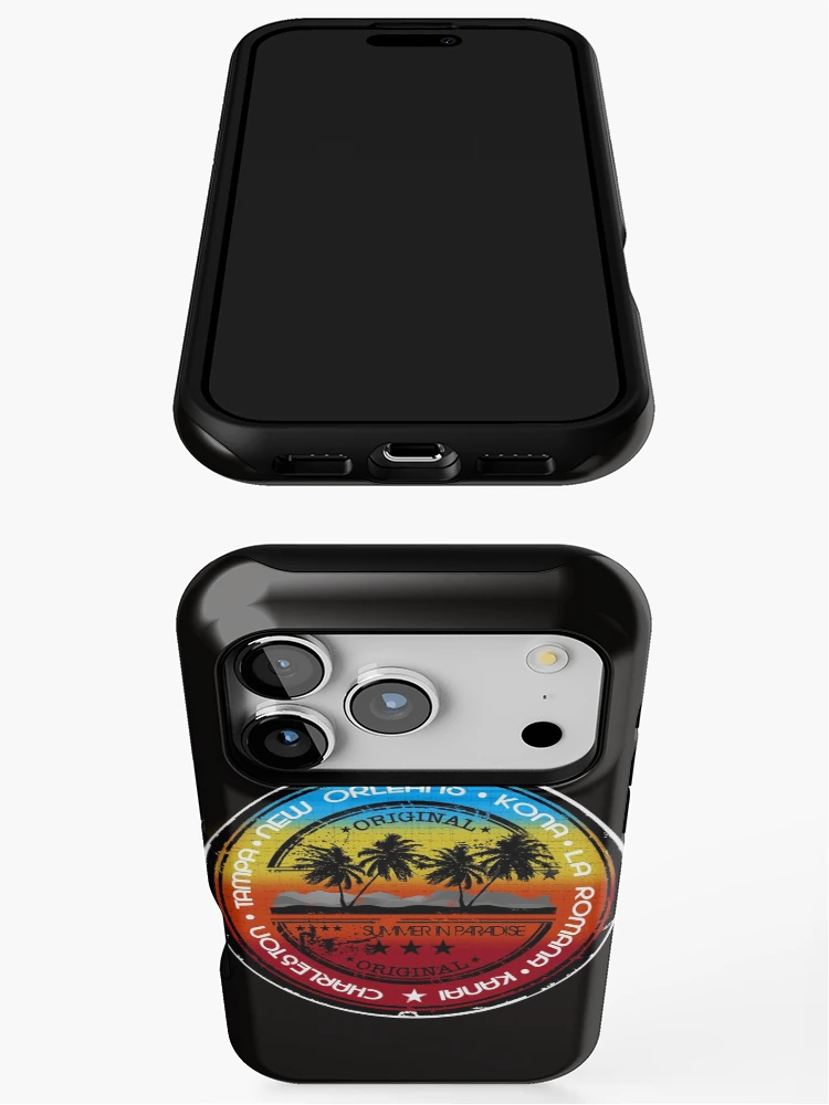 Thumbnail 3 of 4, iPhone Case, Once Upon A Time In Charleston designed and sold by 3vanjava.