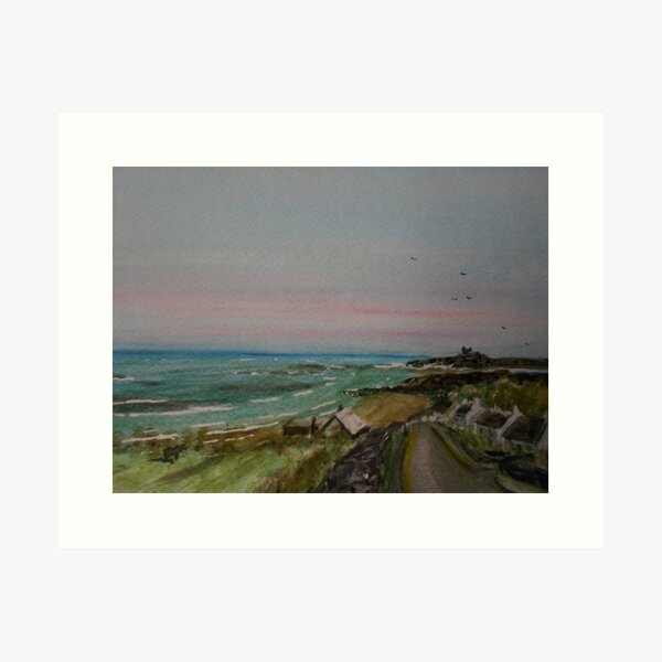 Northumberland Coast Art Print