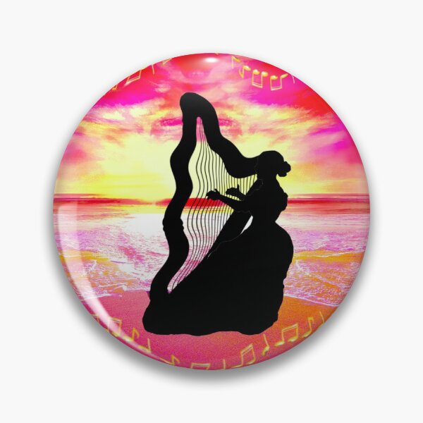 Item preview, Harpist by the sea designed and sold by Only1helen.