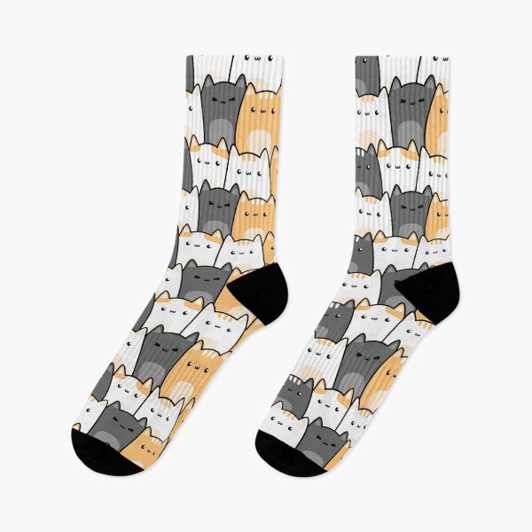 Item preview, Cat Pattern Meow <3 | adorable,  kawaii, cute, many of cats, animal, kitty, funny, kitten, pet, feline, fun, animals, fall, creative, patterns, artsy designed and sold by I'm  Redz.