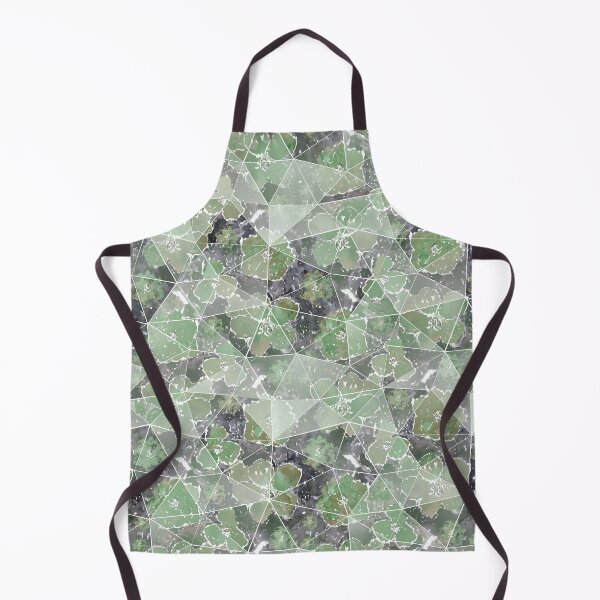 Item preview, Grey, green, white floral abstract pattern. designed and sold by marinaklykva.