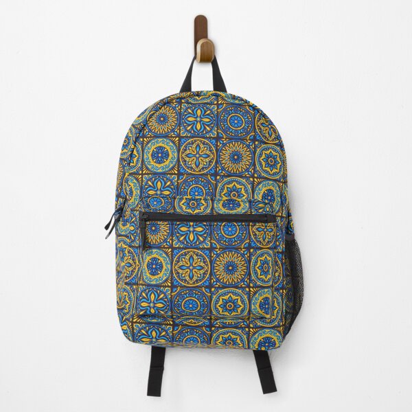 Item preview, Morrocan Tile Pattern - Morrocan Style Seamless Pattern (Green and Blue) designed and sold by ShawnDzign.