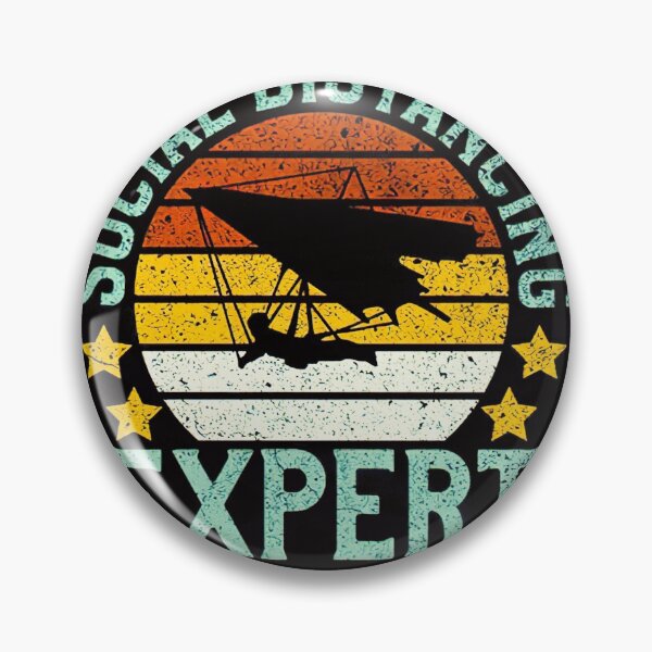 Item preview, Hang Gliding Social Distancing Expert designed and sold by shop-CaoDs21.
