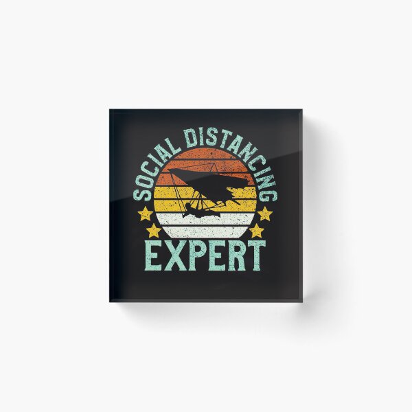 Item preview, Hang Gliding Social Distancing Expert designed and sold by shop-CaoDs21.