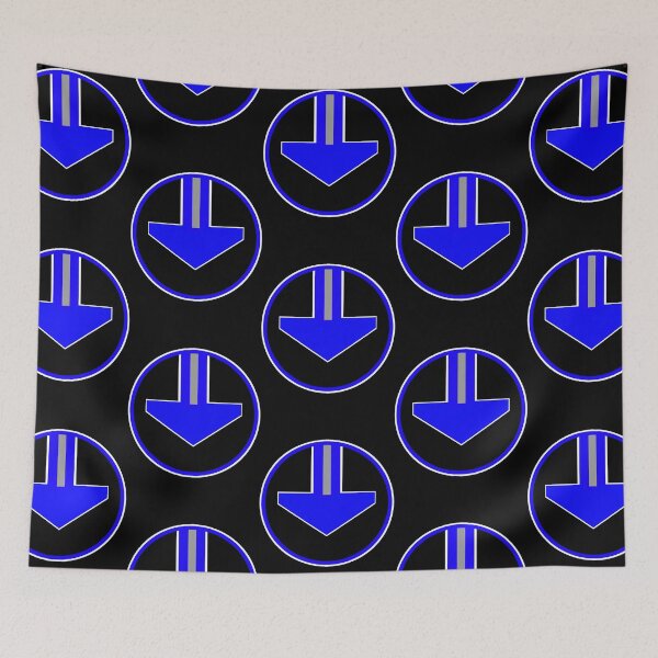 Item preview, Time Blue Badge  designed and sold by PeruginiIv.