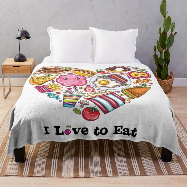 Item preview, I Love To Eat designed and sold by WearWolfDesigns.