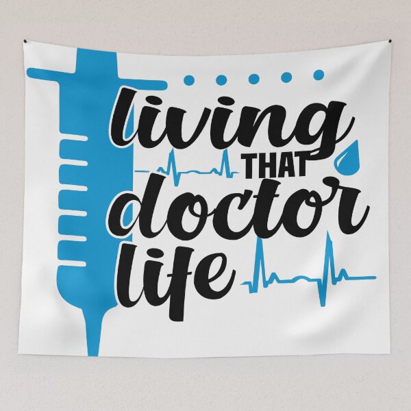 Item preview, living that nurse life funny saying for nurses for sister for mom for friend blue designed and sold by mydreamcatcher.