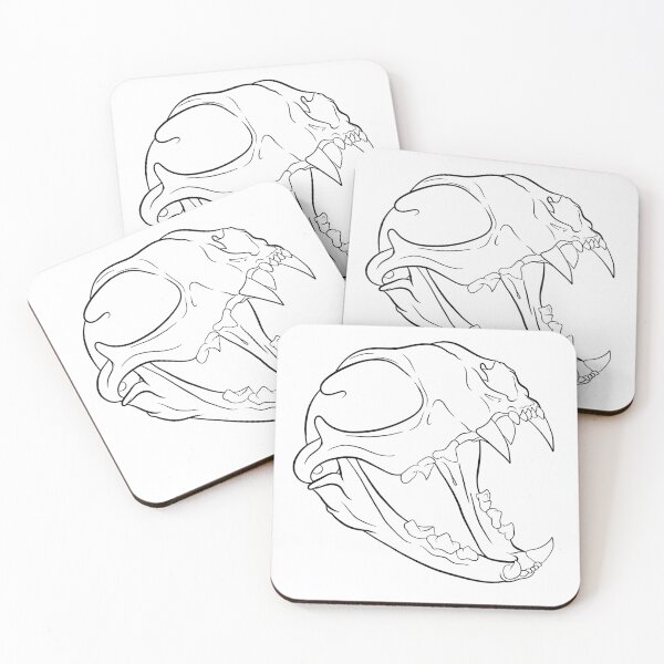Item preview, Cat skull designed and sold by Bunofpork.