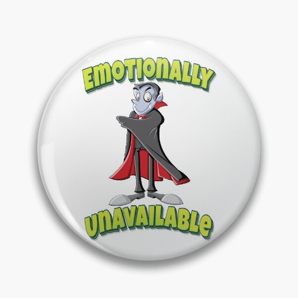 Item preview, Emotionally Unavailable Vampire Cartoon designed and sold by FiveNiches.