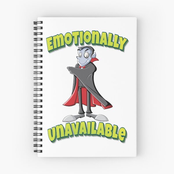 Item preview, Emotionally Unavailable Vampire Cartoon designed and sold by FiveNiches.