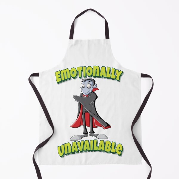 Item preview, Emotionally Unavailable Vampire Cartoon designed and sold by FiveNiches.