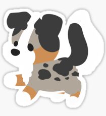 Chibi Australian Shepherd Sticker