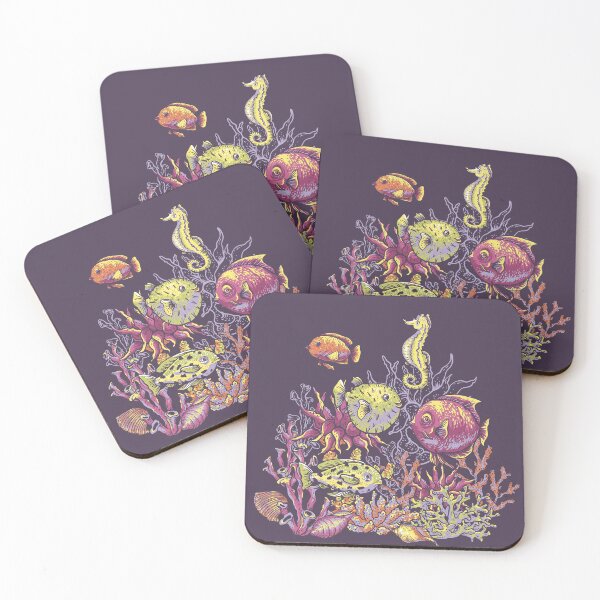 Item preview, Vintage Sea Life Natural Greeting Card Underwater Illustration designed and sold by Peekonet.