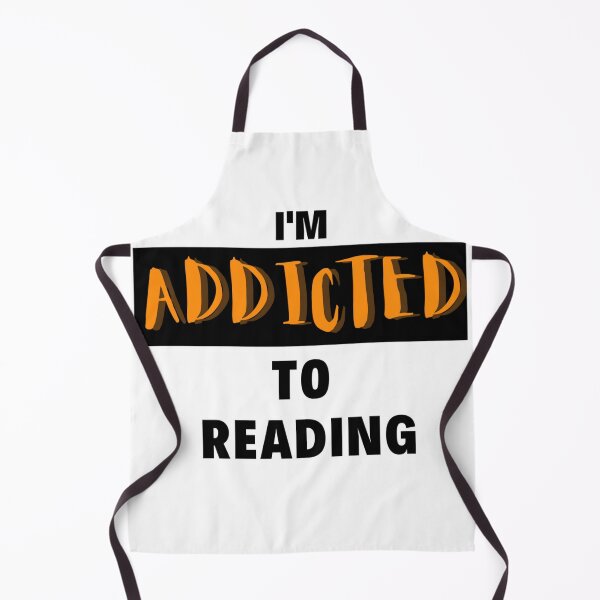 Item preview, IM ADDICTED TO READING Fancy Cool Quote designed and sold by Anmol Arts.