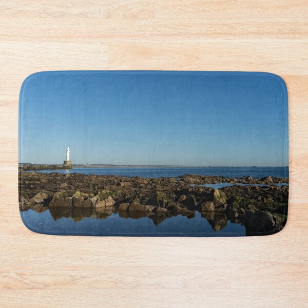 Item preview, Lighthouse - Aberdeen Harbour Aberdeenshire Scotland UK designed and sold by Georgia Mizuleva.