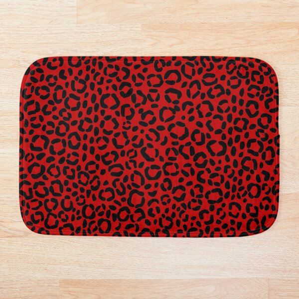 Item preview, Sassy Red and Black Leopard Print Pattern Design designed and sold by bexilla.