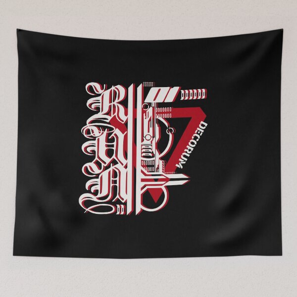 Item preview, RUN- Graphic logo red designed and sold by CarolinSajur.