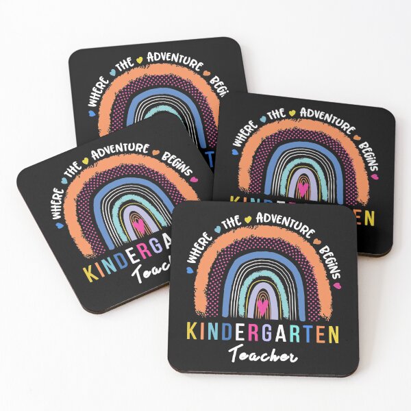 Item preview, Rainbow Kindergarten Where The Adventure Begins Cute designed and sold by timothybakerhi.