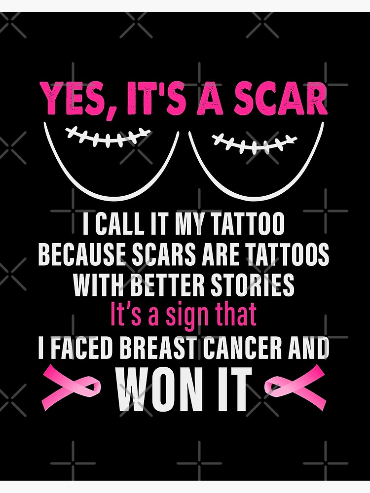 Tumbler Breast Cancer Awareness, One Thankful Survivor My Scars