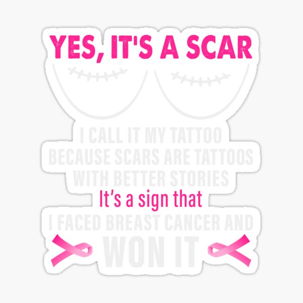 Breast Cancer Survivor Tattoos Merch & Gifts for Sale