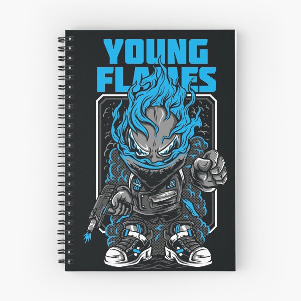 Item preview, Young Flames Illustration designed and sold by Peekonet.