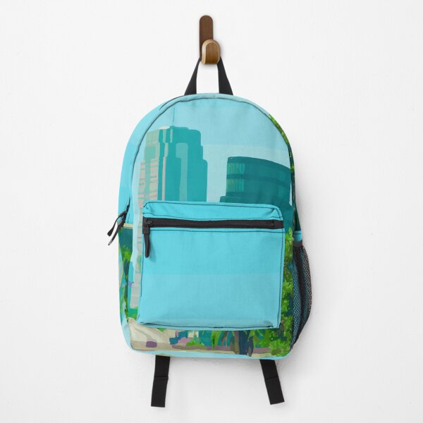 Item preview, Blue sky Buildings and Trees designed and sold by Camdeboo.