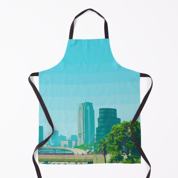 Item preview, Blue sky Buildings and Trees designed and sold by Camdeboo.
