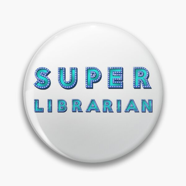 Item preview, Broadway super librarian in blue designed and sold by all-quotes.