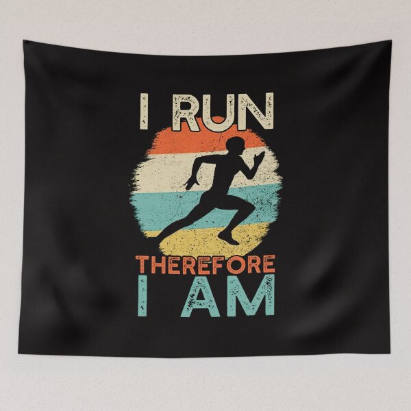 Item preview, I Run Therefore I Am designed and sold by shop-CaoDs21.