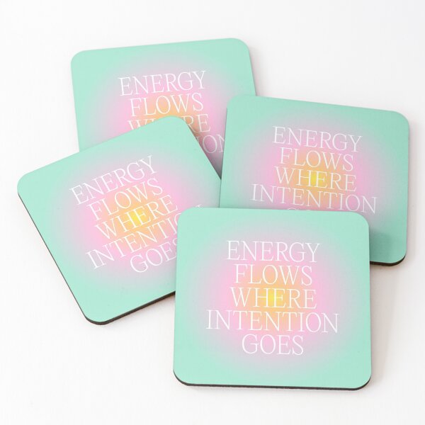 Item preview, ENERGY FLOWS WHERE INTENTION GOES designed and sold by pmdz.