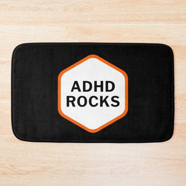 Item preview, #ADHD ROCKS ! Attention Deficit Hyperactive Disorder designed and sold by MJDezigns.