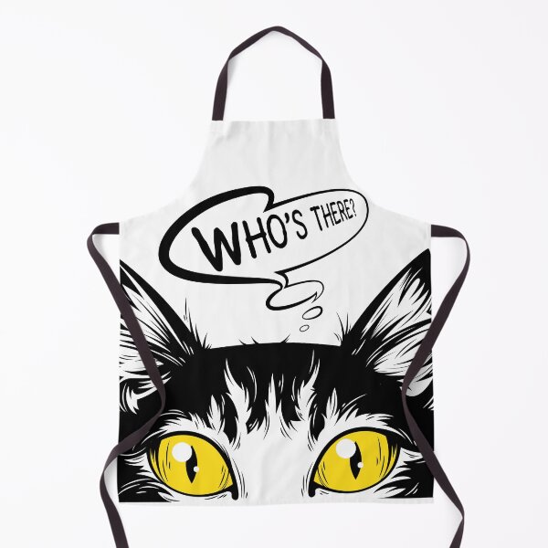 Item preview, Cat looks who's there | meow, a good coffee, adorable, animal lover, at home, baby, beautiful, black, break, breakfast break, brown, busy doing nothing designed and sold by I'm Redz.