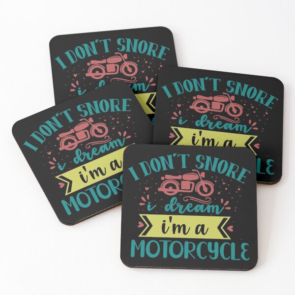 Item preview, I Don't Snore I Dream I'm A Motorcycle designed and sold by Gevover.