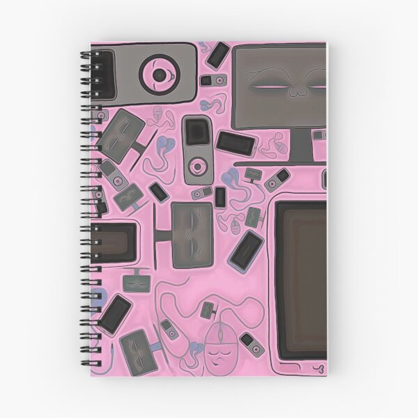 Item preview, pink techno designed and sold by Snofpix.
