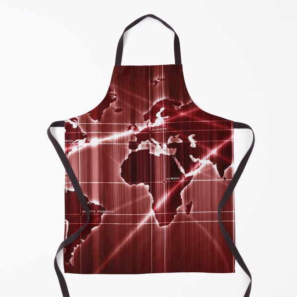 Item preview, Shining Digital World Map - Crimson designed and sold by NexusArts.