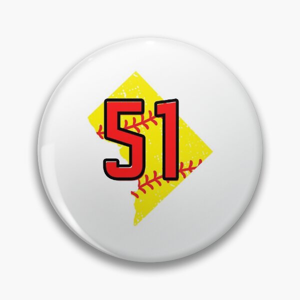 Item preview, 51st dc state,basebool design designed and sold by Ammar-the-goat.
