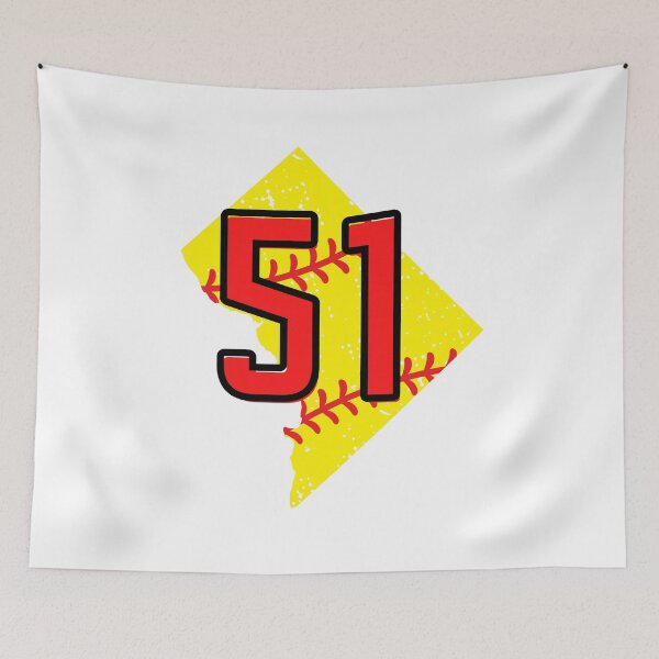Item preview, 51st dc state,basebool design designed and sold by Ammar-the-goat.