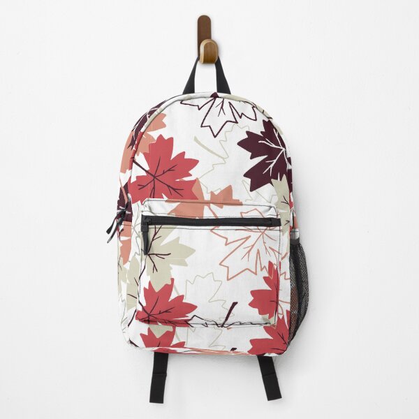 Item preview, Red Autumn Leaves Art with Inspirational Quotes designed and sold by FlinArt.