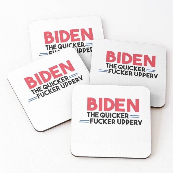 Item preview, Biden the quicker fucker upper designed and sold by Heddar Badreddine.