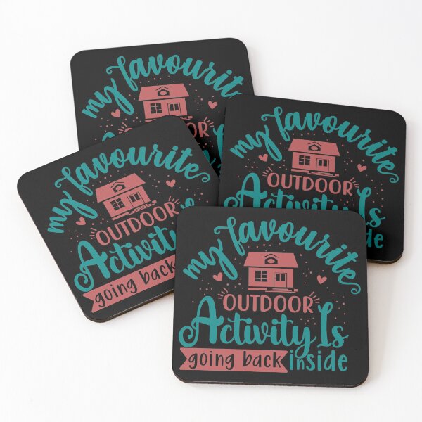 Item preview, My Favourite Outdoor Activity Is Going Back Inside designed and sold by Gevover.
