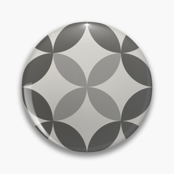Item preview, Geometric Pattern: Circle Nested: Slate designed and sold by Red Wolf.