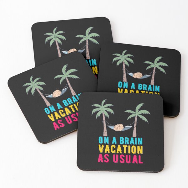 Item preview, #ADHD - On A Brain Vacation As Usual ! Attention Deficit Hyperactive Disorder.. designed and sold by MJDezigns.