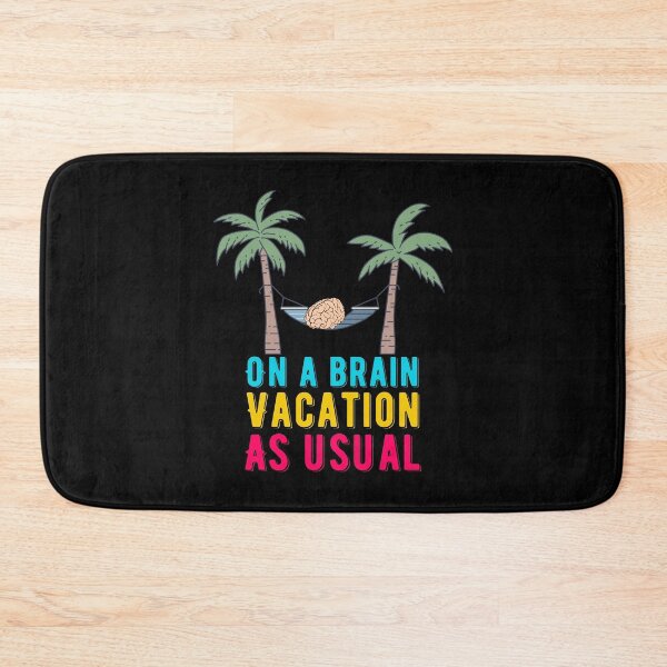 Item preview, #ADHD - On A Brain Vacation As Usual ! Attention Deficit Hyperactive Disorder.. designed and sold by MJDezigns.