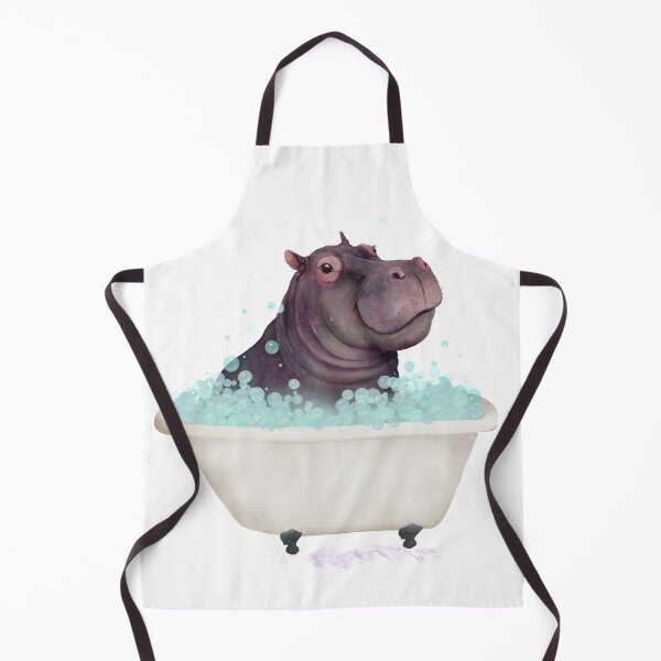 Item preview, Hippo in the Bathtub designed and sold by lauragraves.