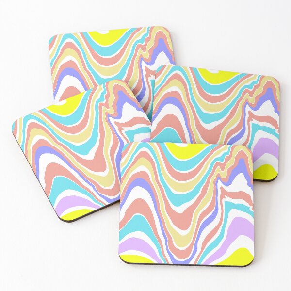 Item preview, Colourful horizontal stripes background  designed and sold by Tanuja  Sharma.